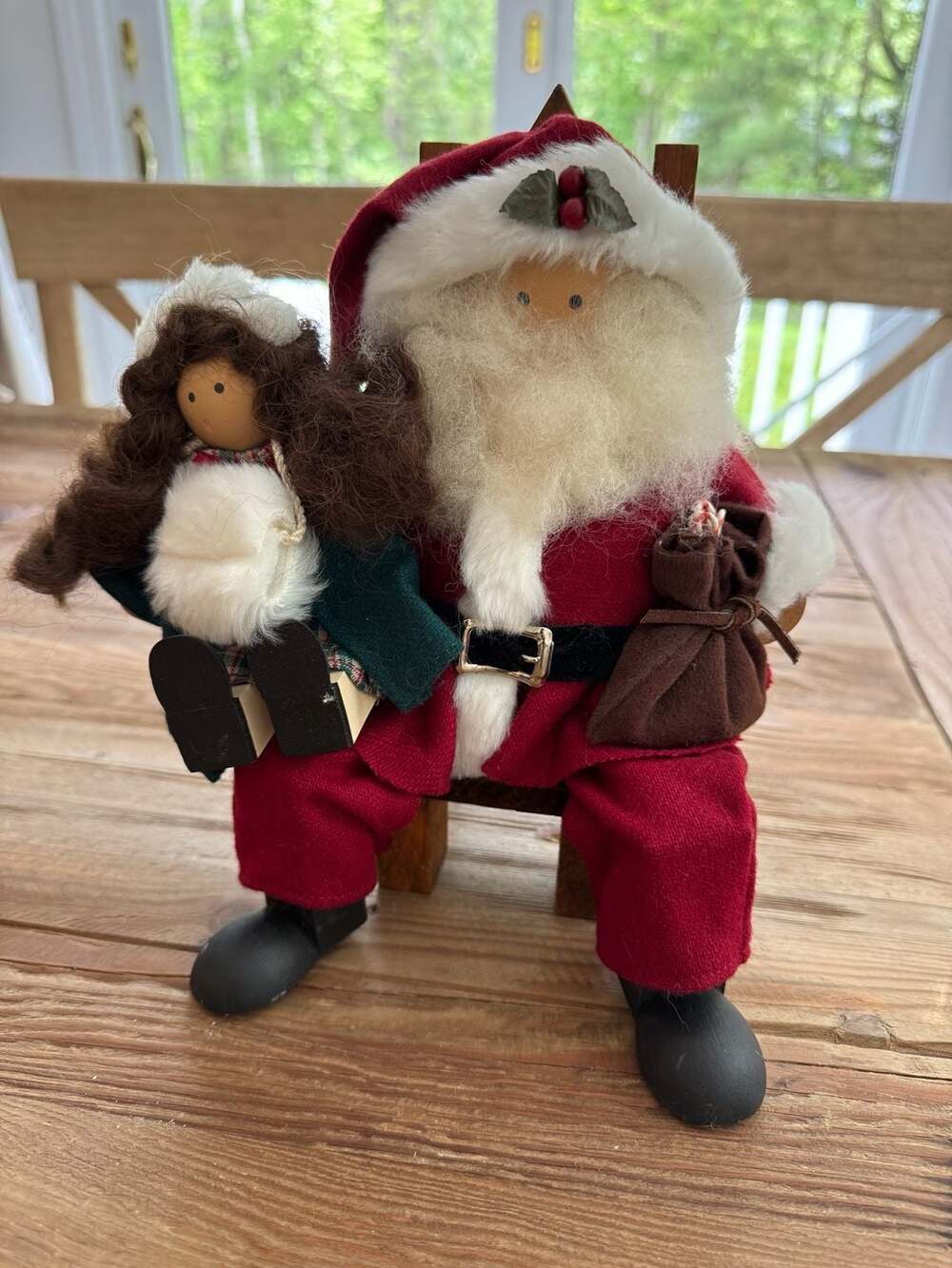 Vintage Lizzie High Christmas Doll The Department Store Santa Shelf Sitter with